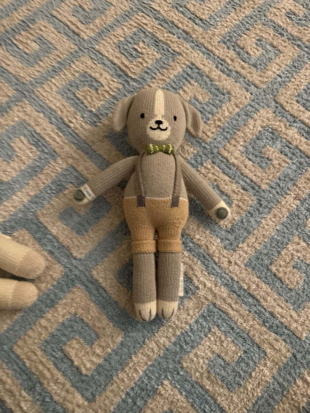 cuddle+kind Noah the Dog Little Knit Doll 13"